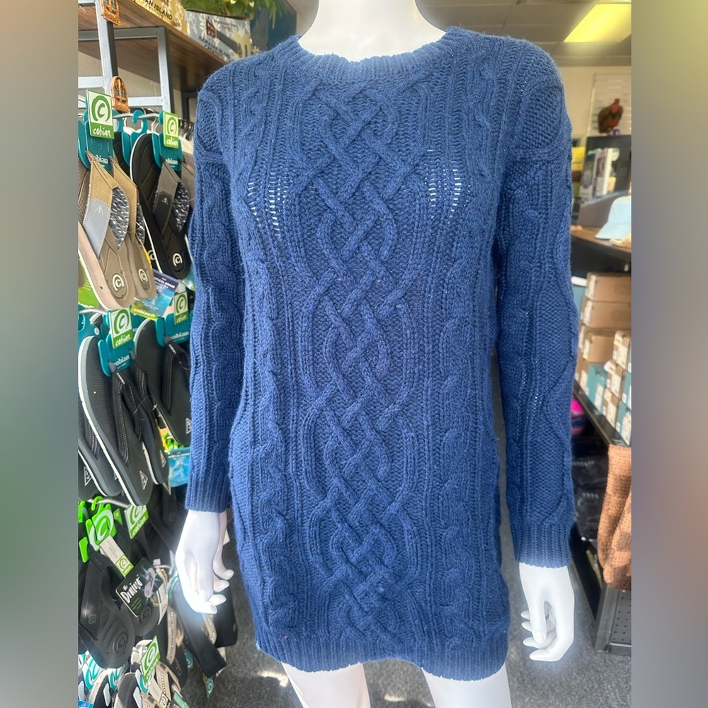 Navy Sweater Dress